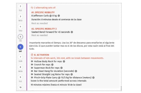 guia para box Chiara Sudati